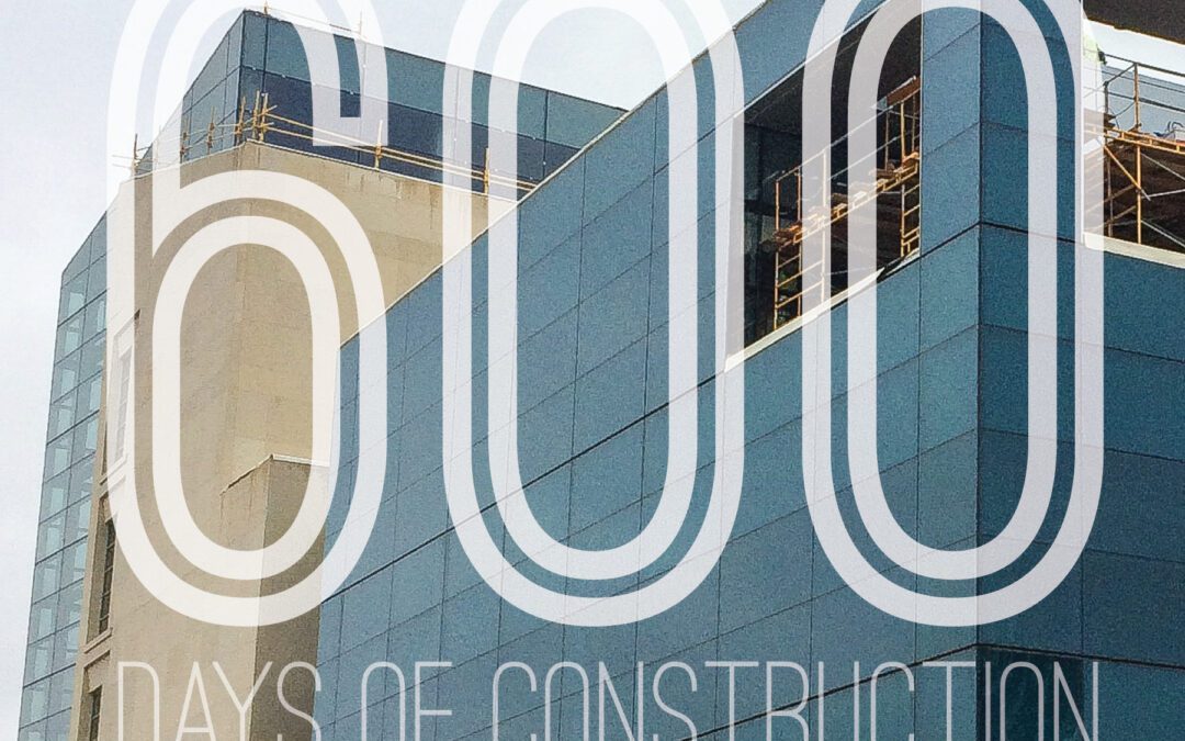 600 Days of Construction at CBA