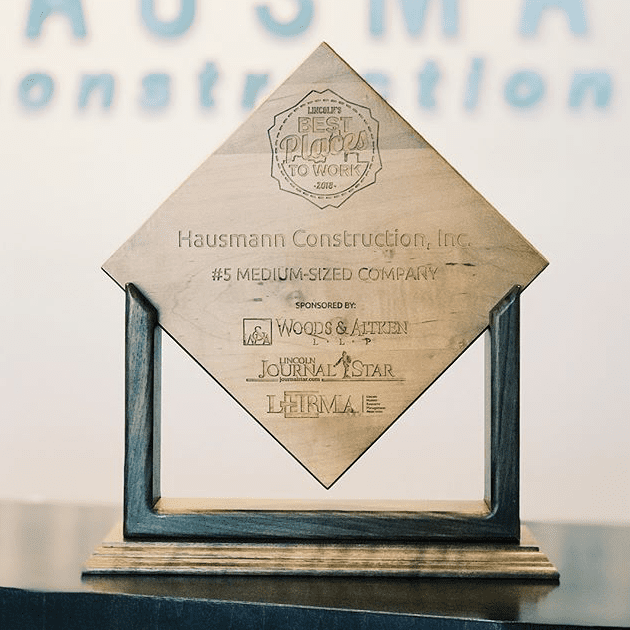 Hausmann is a Best Place to Work!