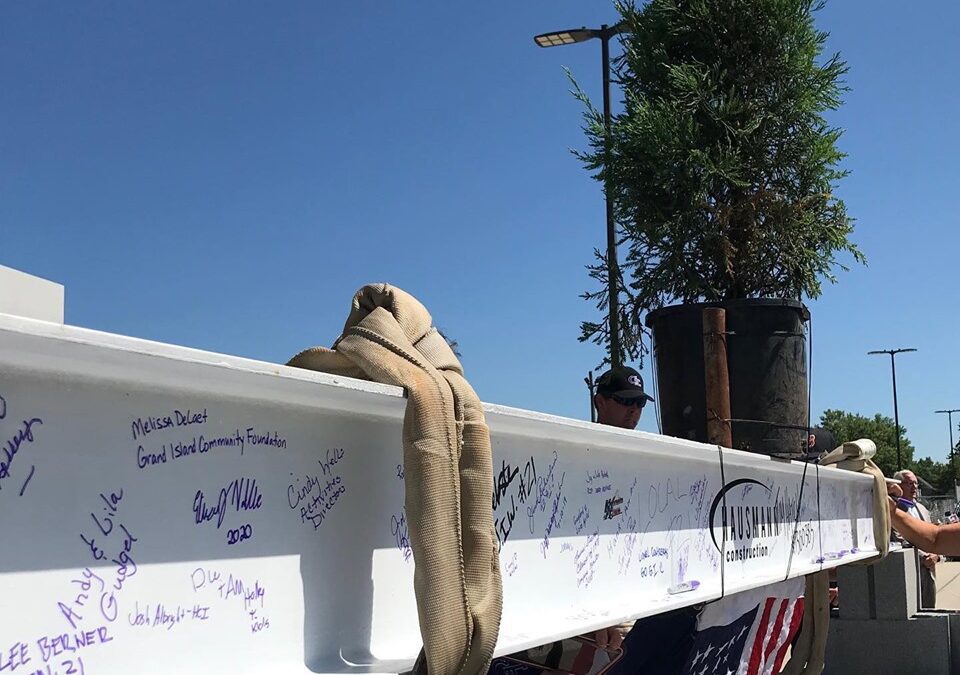 Grand Island Memorial Stadium Topping Out Ceremony