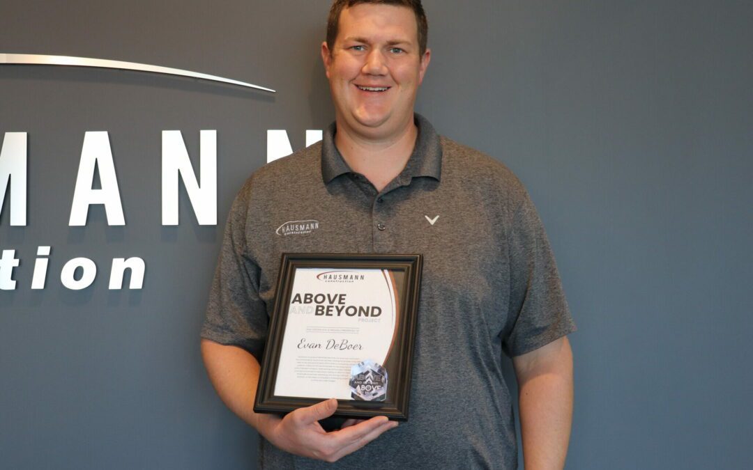 Above and Beyond – Project Award