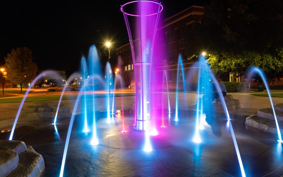 University of Nebraska Kearney Cope Fountain