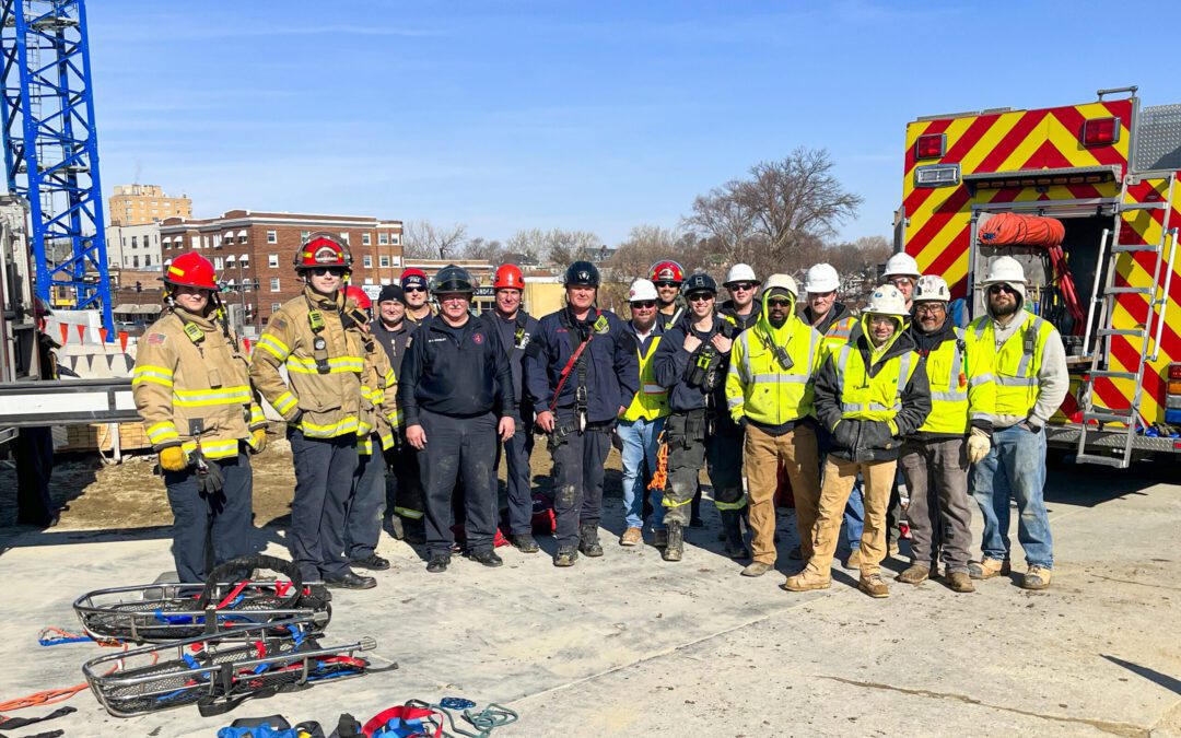 Blackstone Project Team Supports Omaha Fire Department with Mock Rescue