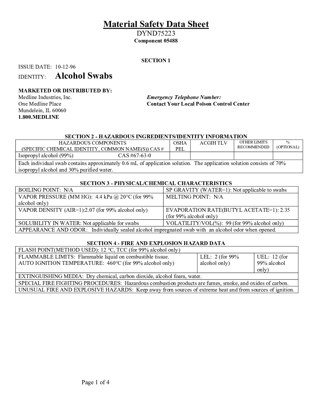 Alcohol Swabs